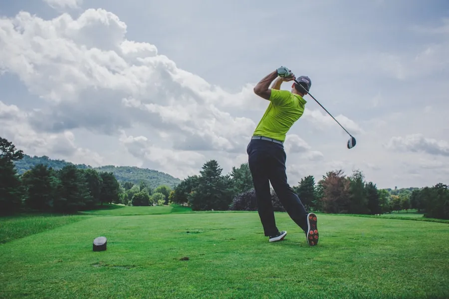 Golftraining auf der Driving Range